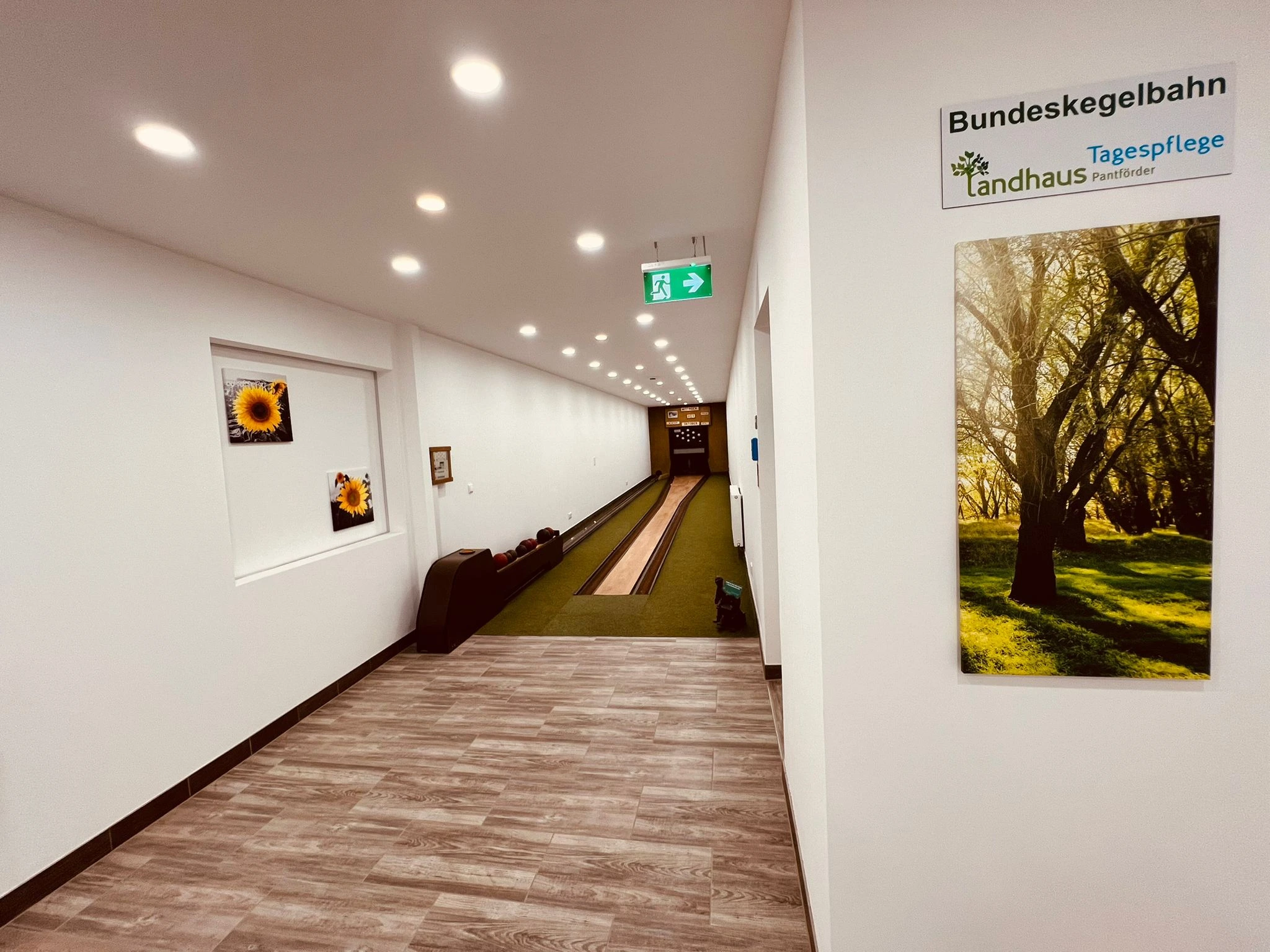 Kegelbahn in der Tagespflege